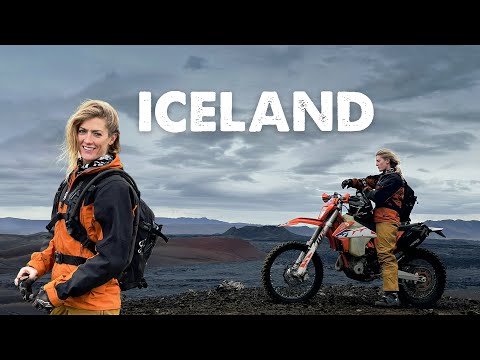 Off-road motorcycling through the heart of ICELAND - Part One - Ride With Locals The Girl On A Bike