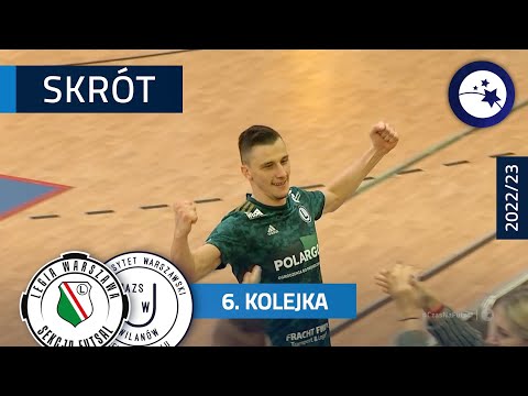 Legia Warszawa - AZS UW DARKOMP 3:3 | SKRÓT | 6. kolejka (2022/23)