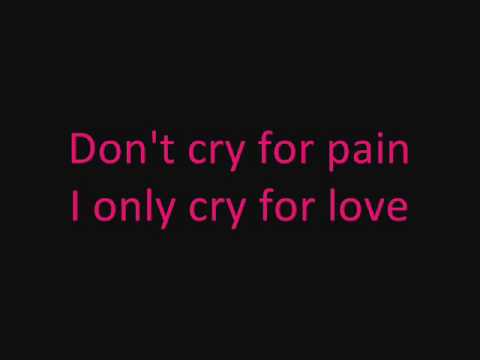 Ana Johnsson - Don't cry for pain + lyrics (on screen)