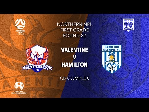 2019 NPL Northern NSW U20's and 1st Grade - Round 22 - Valentine Phoenix v Hamilton Olympic