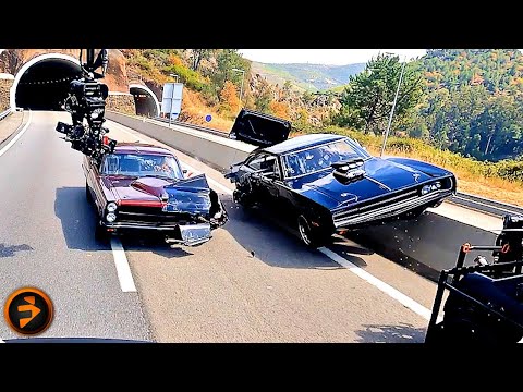 FAST X (2023) Behind-the-Scenes Stunts (B-roll)