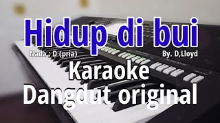 Download lagu Hidup di bui - Karaoke nada pria | Karaoke versi dangdut mp3