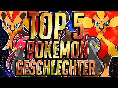 POKÉMON Top 5 | UNTERSCHIEDE bei Geschlechtern !