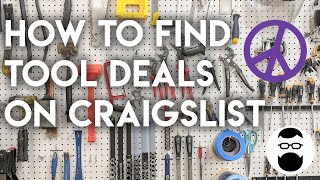 How to find tool deals on Craigslist!