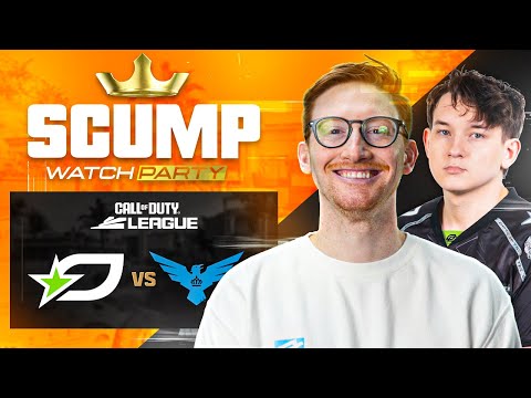 OpTic TEXAS VS CAROLINA ROYAL RAVENS!! SCUMP WATCH PARTY - CDL MAJOR 1 QUALIFIERS WEEK 5