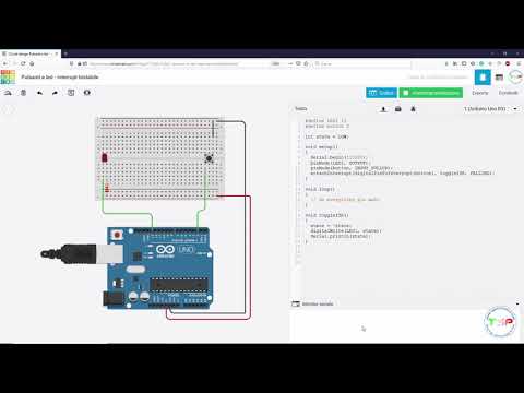 Lesson 7 - Managing a Button and Bistable LED with Interrupt