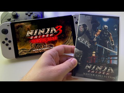NINJA GAIDEN Σ3: Razor's Edge: Master Collection - REVIEW | Switch OLED handheld gameplay