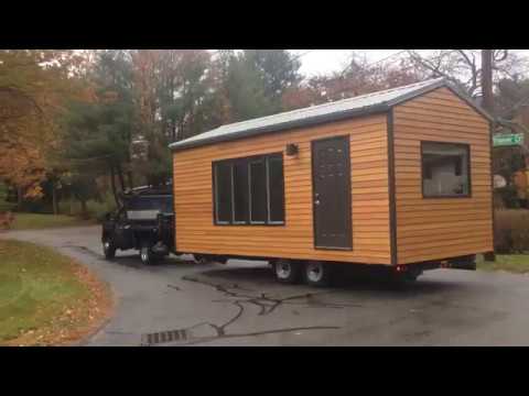 Tiny house on the move