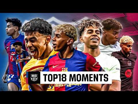 18 BIG Moments from LAMINE YAMAL | LALIGA EA SPORTS