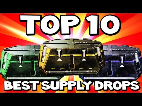 "BEST SUPPLY DROPS" in ADVANCED WARFARE Ep.4 (Top 10 - Top Ten) Call of Duty AW | Chaos