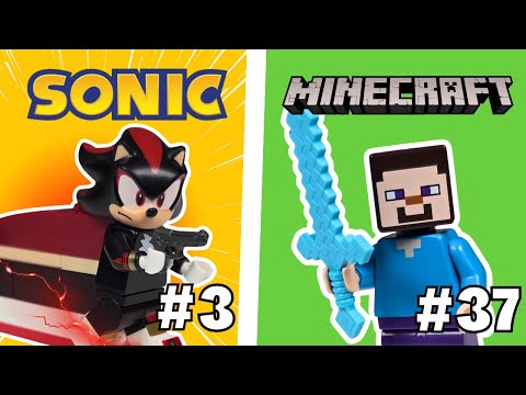 100 Video Game Characters in LEGO...