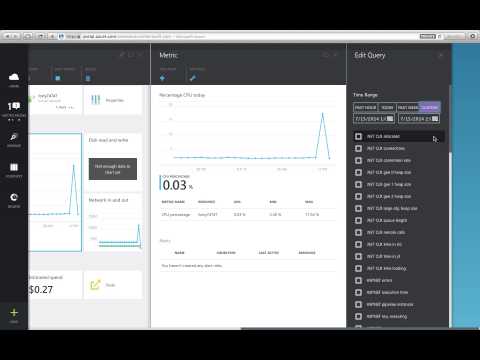 Accessing metrics in the Preview Portal