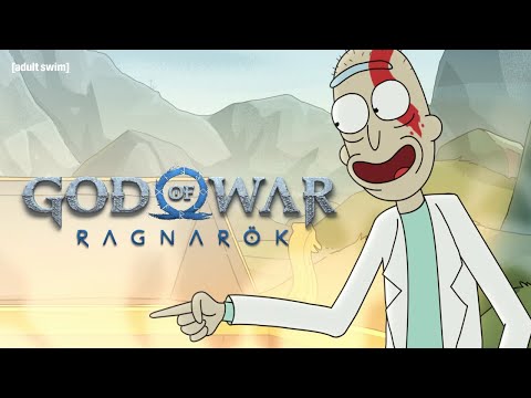 Video trailer för Rick and Morty x PlayStation | God of War Ragnarök