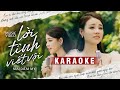 Karaoke Lời Tình Viết Vội Mai Diễm My Beat Chuẩn