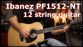 Video thumbnail for Ibanez PF1512-NT 12 string guitar by Bart Dietvorst