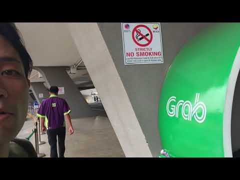 マニラ空港ターミナル１ Grabタクシー乗り場