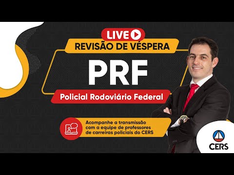 REVISÃO DE VÉSPERA PRF!