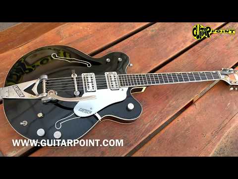 Factory Black 1966 Gretsch 6120 - GuitarPoint Vintage Guitars