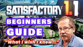 Satisfactory Beginners Guide + Pro Building Tips (Full Starter Tutorial)