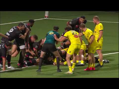 TOP 14 - Essai de Levani BOTIA (SR) - LOU Rugby - Stade Rochelais - J26 - Saison 2021/2022