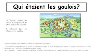 Vie des gaulois – Ce2 - Antiquité - Diaporama – TBI