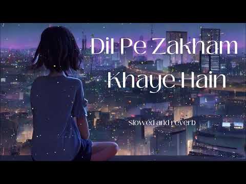 Dil Pe Zakham Khaye Hain- slowed and reverb  -Singer  Nabeel Shaukat