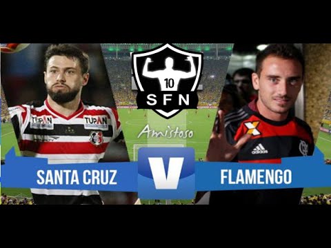 Santa Cruz 3 x 1 Flamengo TODOS OS GOLS   Taça Chico Science 24/01/16