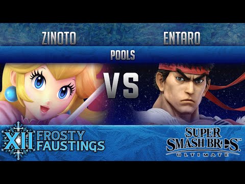 FFXII - Smash Ultimate POOLS -  Zinoto (Peach) vs  Entar0 (Ryu)