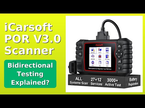 REVIEW (2025): iCarsoft POR V3.0 Scanner. Features.