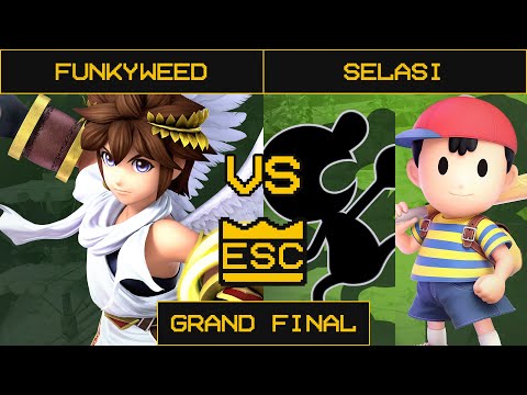 ESC 28 Smash Ultimate Grand Final - Funkyweed (Pit) Vs. Selasi (Mr. Game & Watch, Ness)