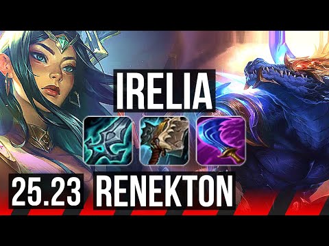 IRELIA vs RENEKTON (TOP) | NA Master | 25.23