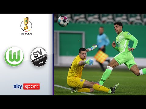 VfL Wolfsburg - SV Sandhausen | Highlights - DFB-Pokal 2020/21 | 2. Runde