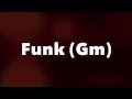 Jazz Funk Backing Track (Gm) 