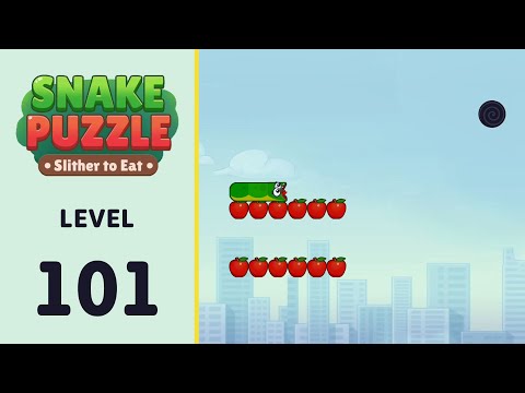 Snake Puzzle: Slither to Eat Level 101 | Every Puzzle Solved! 🎯