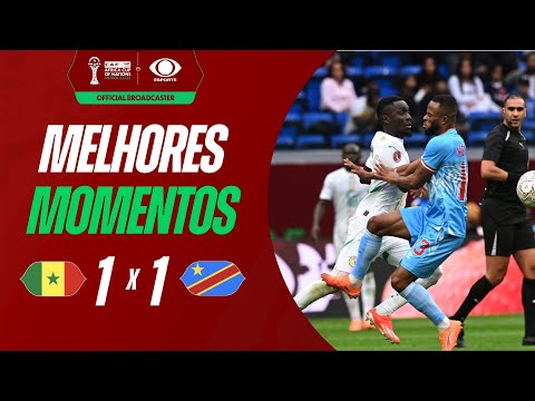 SENEGAL 1 x 1 RD CONGO - MELHORES MOMENTOS | COPA AFRICANA DE NAÇÕES 2025