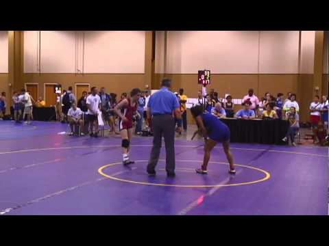 FILA Cadet 49kg   Sheykaliz Cintron Puerto Rico DEC Rachel Hale Nieves Wrestling 0 6, 4 2, 5 1