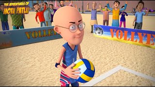 Volley Ball Match In Juhu Beach  Hindi Cartoon  Mo