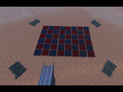 200 Mech Walkers vs 11000 Spartans & Heavy Knights - UEBS