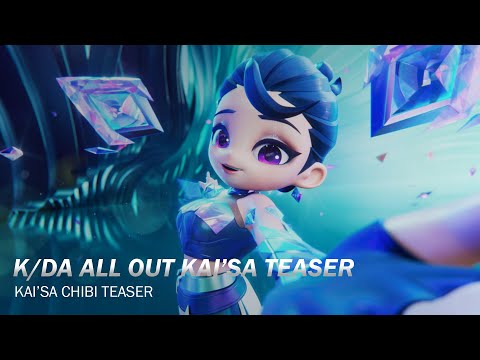 K/DA All Out Kai'Sa Champion Chibi Teaser - Teamfight Tactics