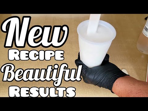 💕 A NEW Recipe For Acrylic Paint Pouring That Works Amazing!