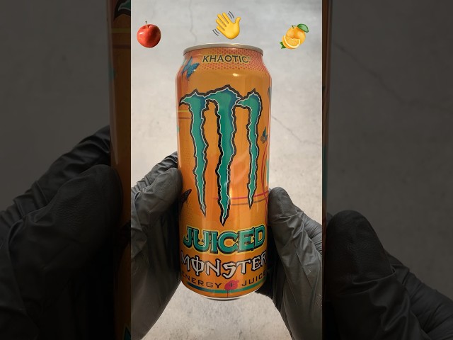 Vídeo relacionado con Monster Energy Khaotic Juice, Bebida Energética- Pack de 12 Latas de 500ml