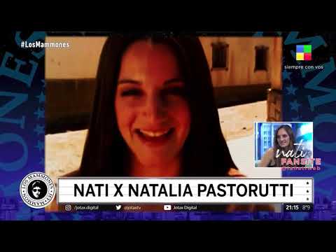 Nati Pastorutti en #LosMammones con Jey