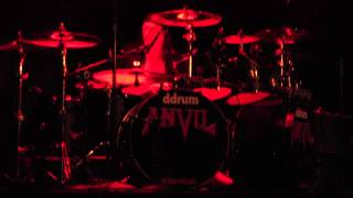 Anvil Robb Reiner Swing Thing Drum Solo - The Emporium - Long Island, NY 10/15/14