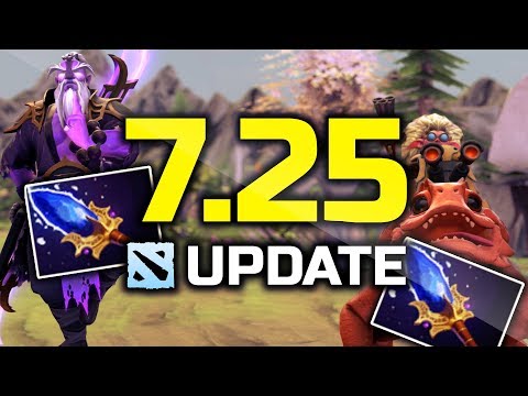 Dota 2 NEW 7.25 PATCH - MAIN CHANGES!