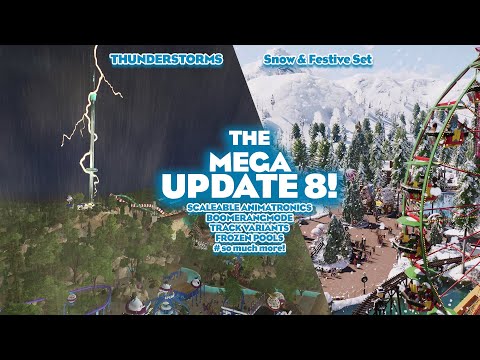 SNOW! THUNDERSTORMS! Update 8 is THE BIGGEST yet! Woah!