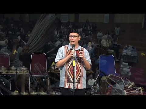 Sambutan Bapak Dr. Andi dalam acara HUT Sanggar Indra Kusuma ke 50 Tahun