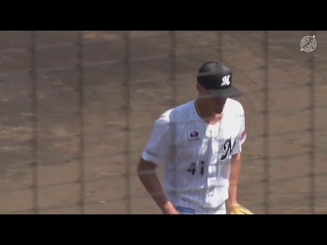 【ファーム】マリーンズ・カスティーヨ 3者連続三振と圧倒のピッチング!! 2023年5月5日 千葉ロッテマリーンズ 対 読売ジャイアンツ