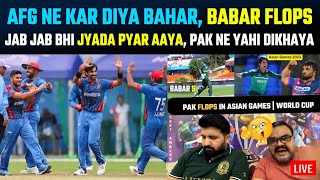 AFGHANISTAN beat PAK to face India in Final  Babar