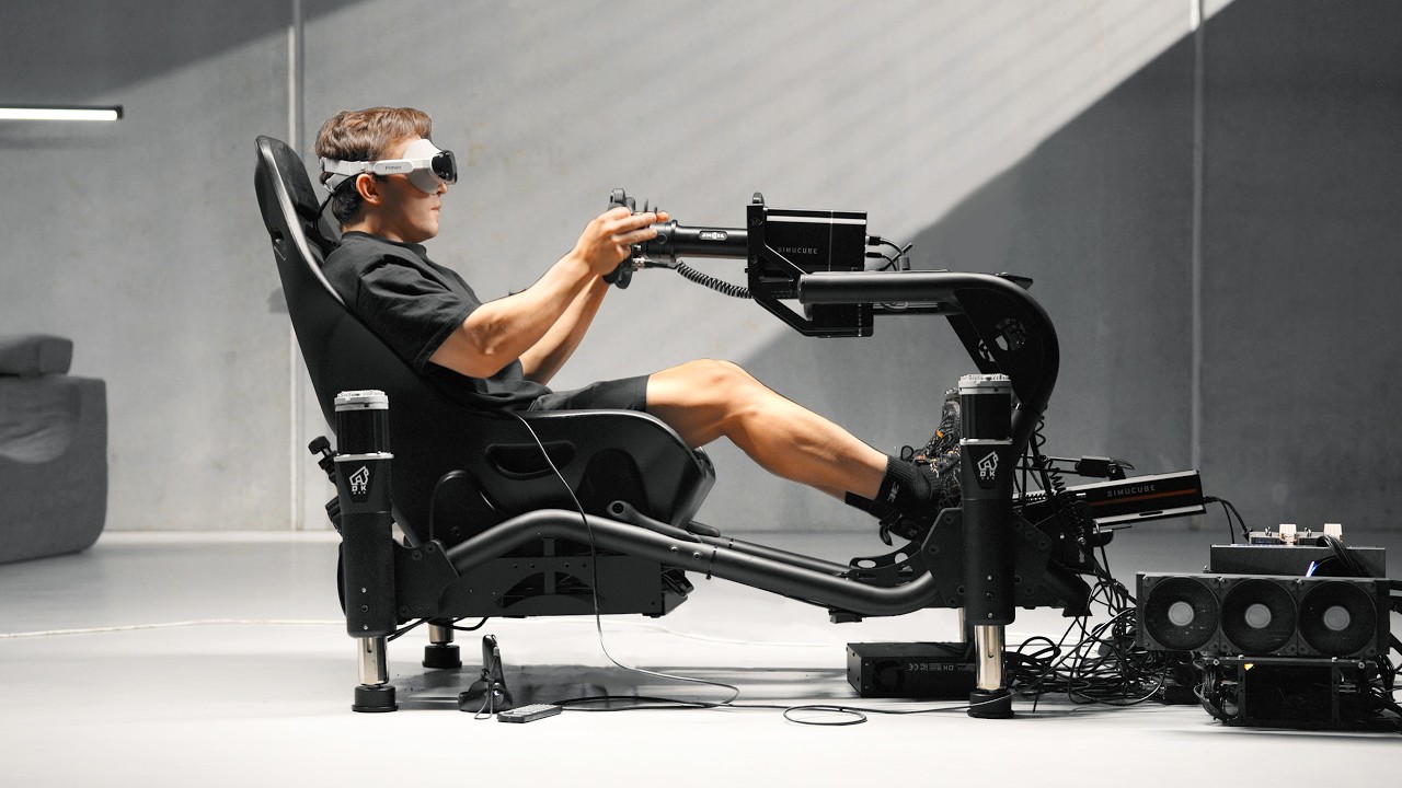 My endgame racing simulator (mind blown).