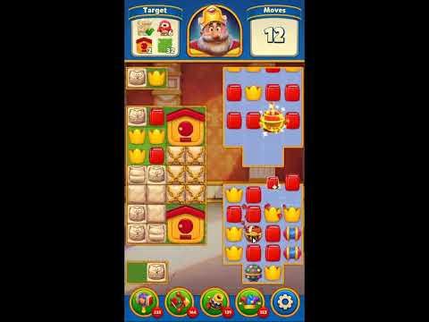 Royal Match Level 3701 - NO BOOSTERS GAMEPLAY 👑 | SKILLGAMING ✔️